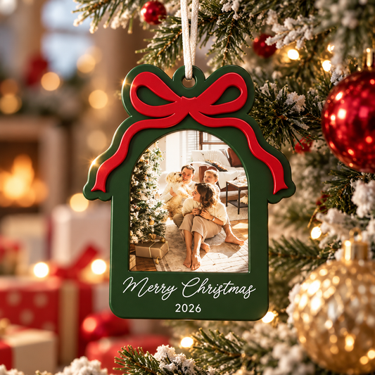 Personalized Photo Christmas Ornament –A Special Christmas Gift for Loved Ones