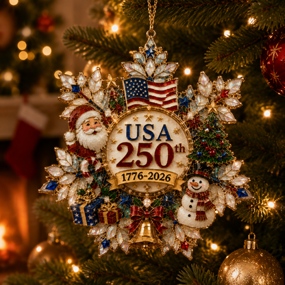 ✨ Limited anniversary edition✨⏰49% OFF!🔥Snowflake Christmas tree ornament