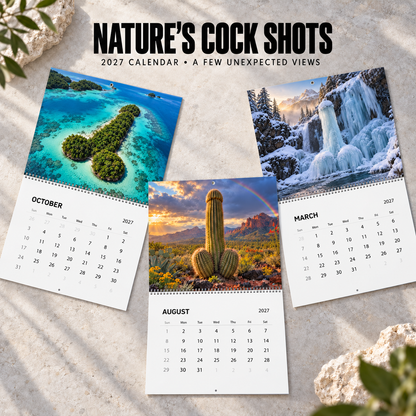 😂 2027 Nature’s Butt Wall Calendar