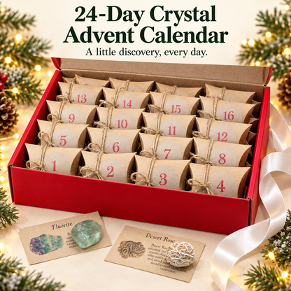 🎄💎2026 12-Day Luxury Crystal Advent Calendar — A Little Wonder, Every Day!