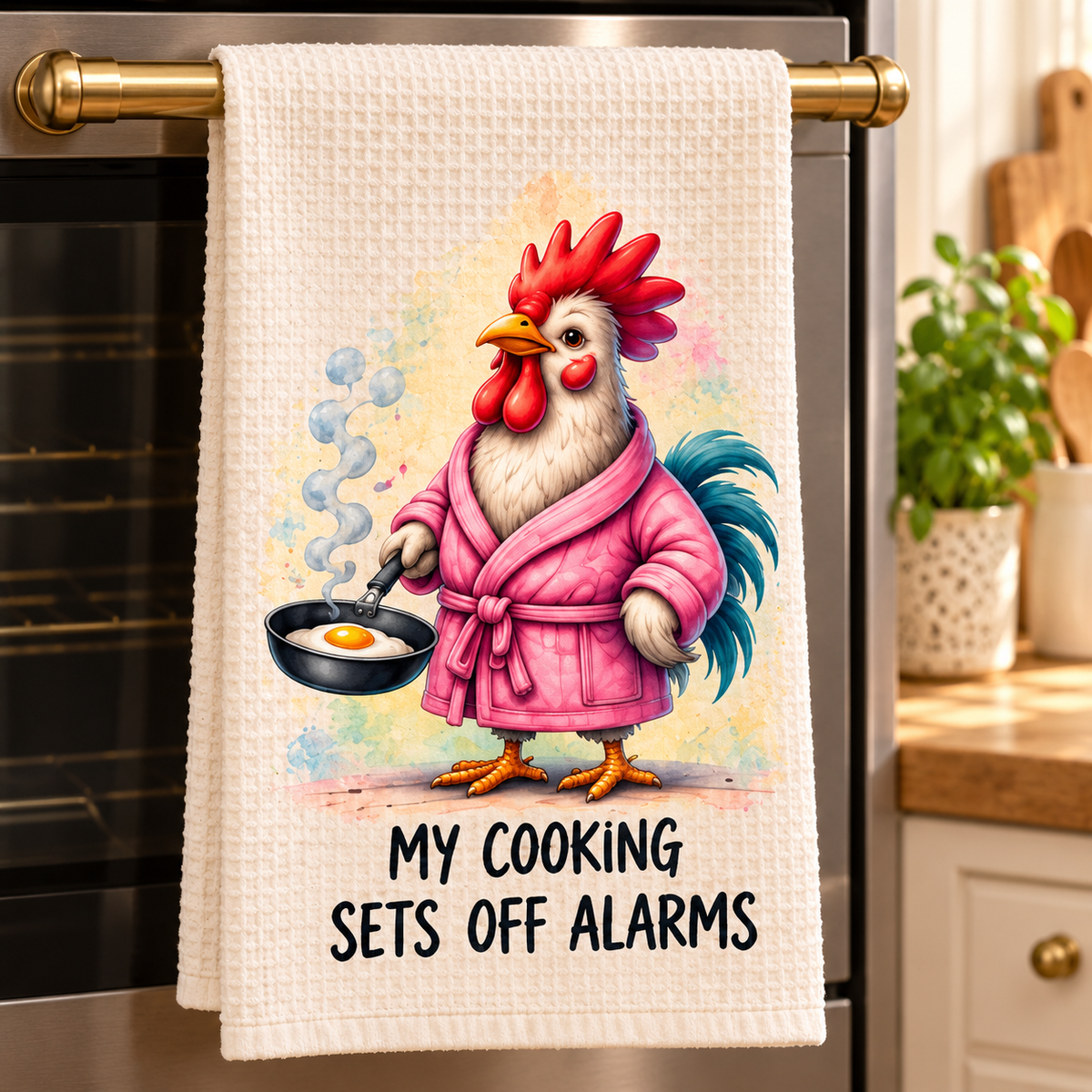 🔥🐔Funny Chicken Towel Set of eight - A Purr-fect Gift for Chicken Lovers!