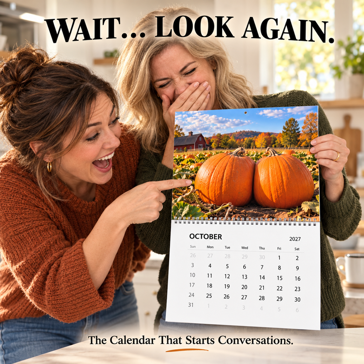 😂 2027 Nature’s Butt Wall Calendar