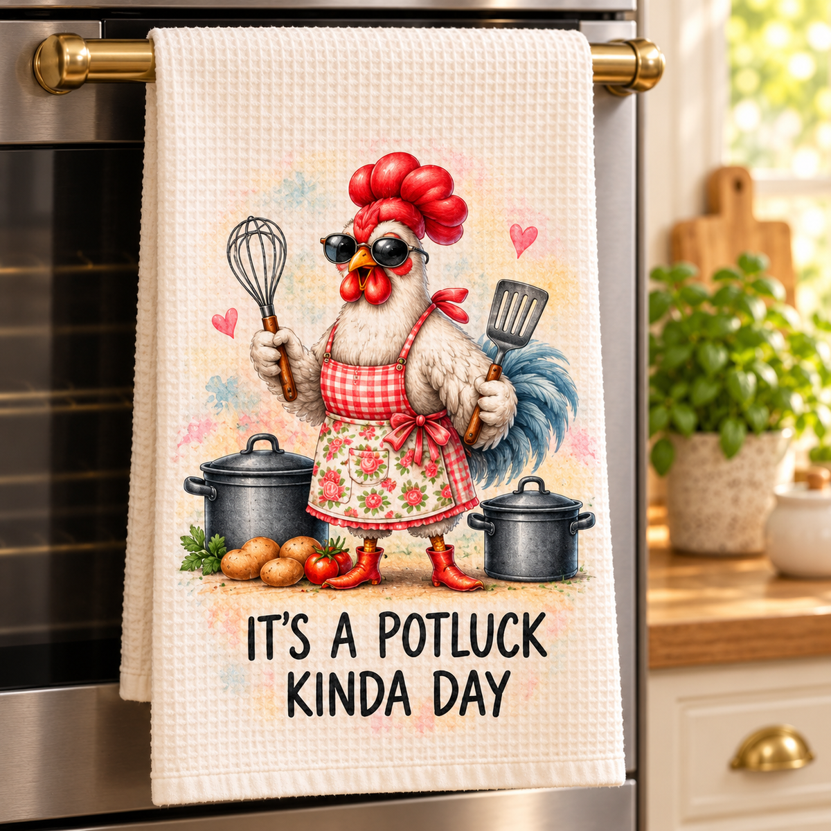 🔥🐔Funny Chicken Towel Set of eight - A Purr-fect Gift for Chicken Lovers!