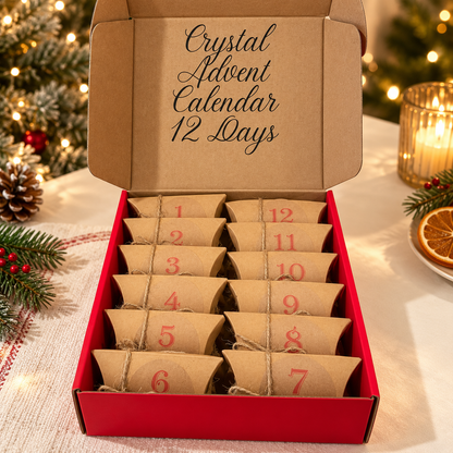 🎄💎2026 12-Day Luxury Crystal Advent Calendar — A Little Wonder, Every Day!
