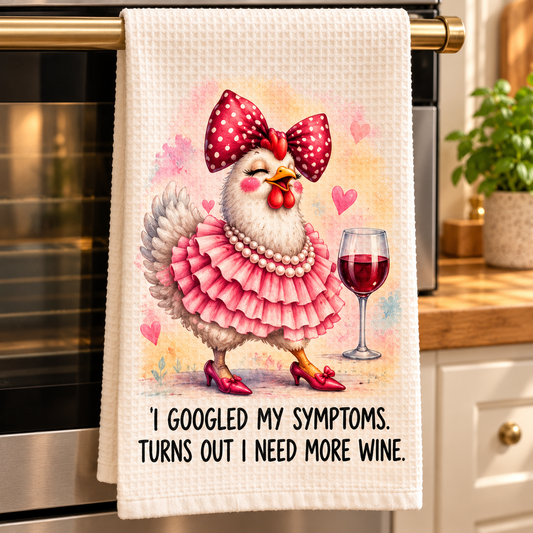 🔥🐔Funny Chicken Towel Set of eight - A Purr-fect Gift for Chicken Lovers!
