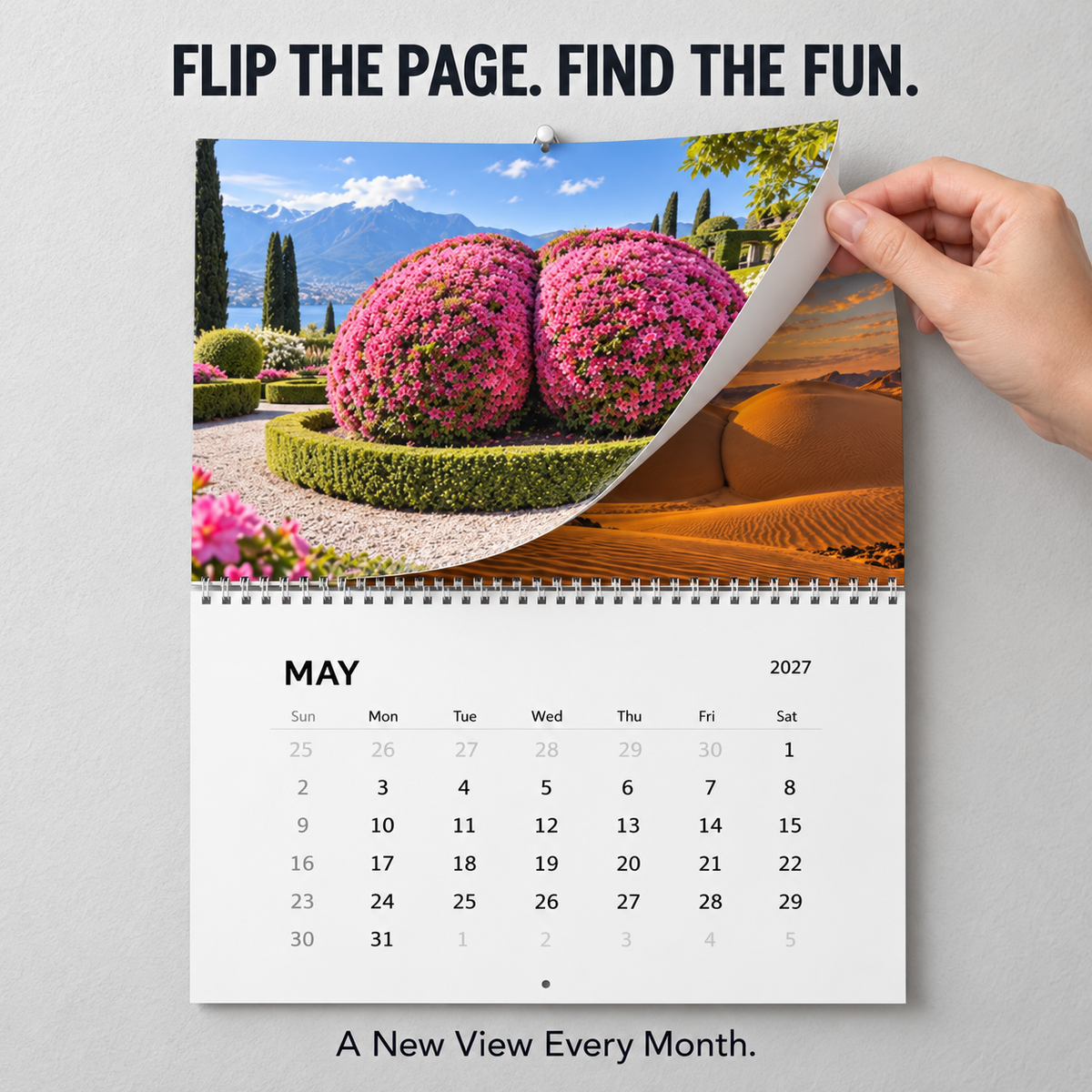😂 2027 Nature’s Butt Wall Calendar