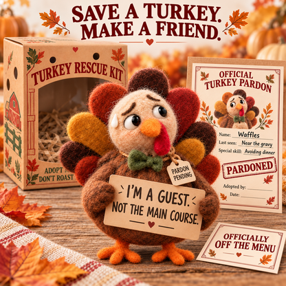 🦃Adopt a Turkey – Thanksgiving Adoption Gift Box!